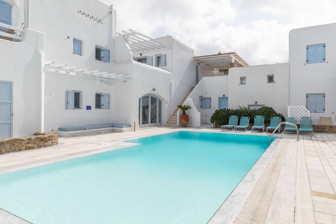 Ivi Mykonean Suites Mimoza Ornos Beach Exterior foto
