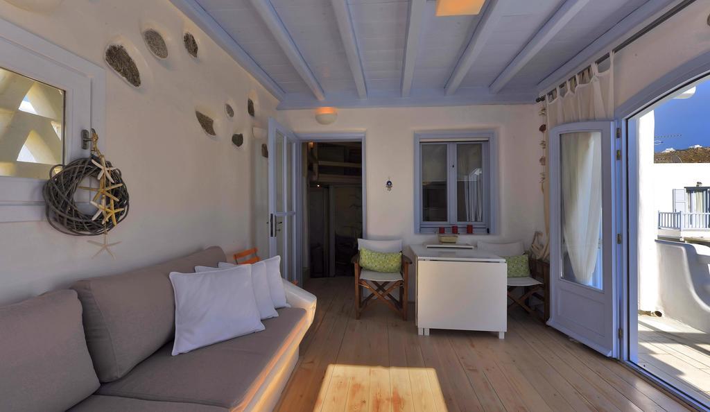 Ivi Mykonean Suites Mimoza Ornos Beach Exterior foto