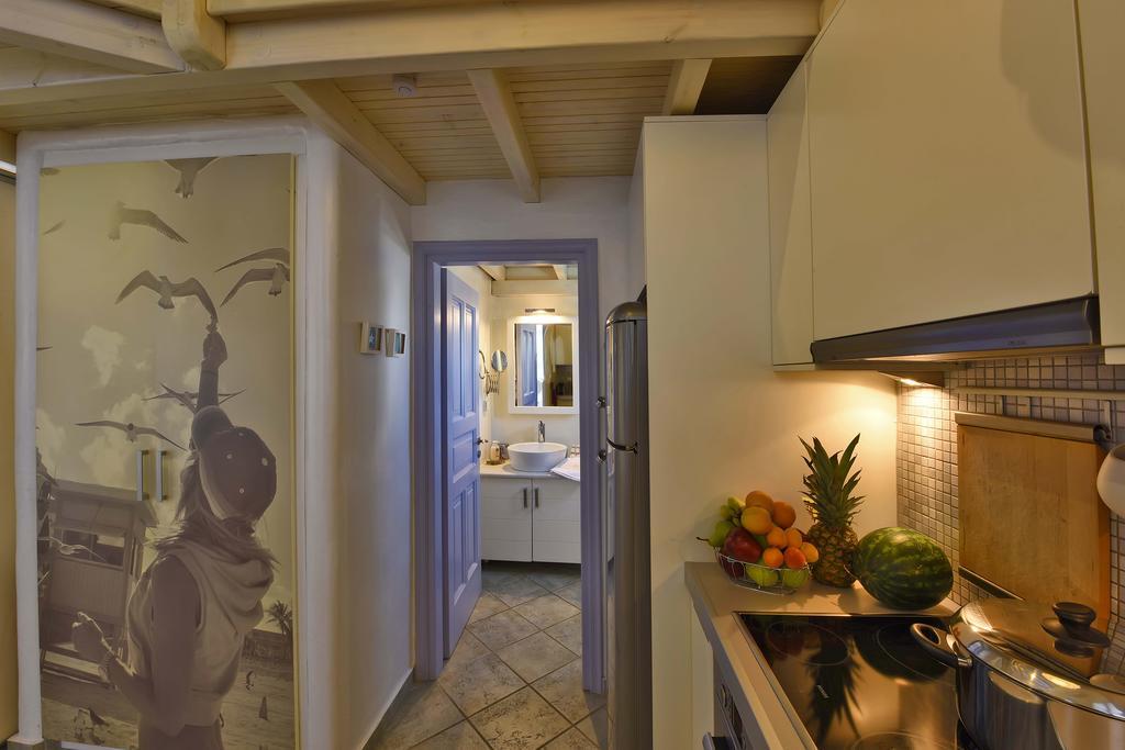 Ivi Mykonean Suites Mimoza Ornos Beach Exterior foto