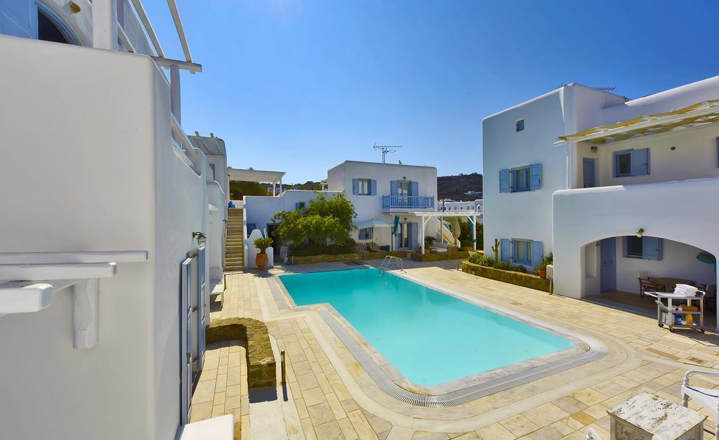 Ivi Mykonean Suites Mimoza Ornos Beach Exterior foto
